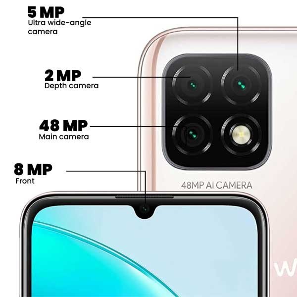 Mobitel best cheap Wiko T3  128 GB smartphone all colors uk